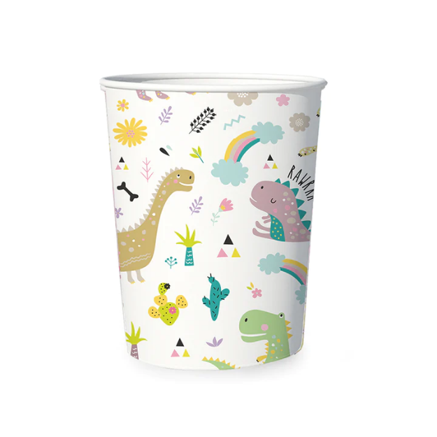 Picture of  Paper cups - Baby Dinosaur (6pcs)
