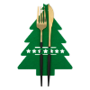 Picture of Christmas cutlery pad - Christmas tree green (6 pcs)