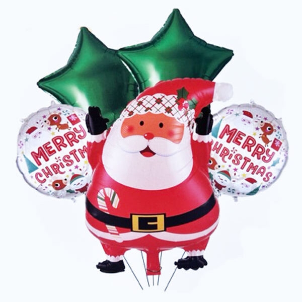 Σετ μπαλόνια Foil - Άγιος Βασίλης