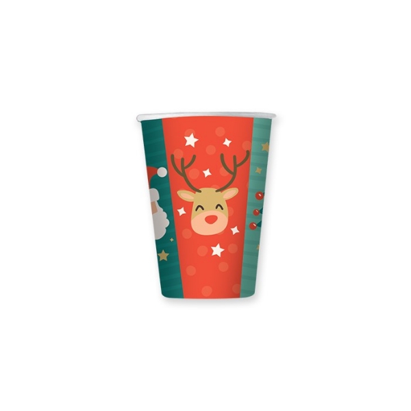 Picture of Paper cups - Christmas mix (8pcs)