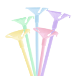 Sticks για latex μπαλόνια (10τμχ)
