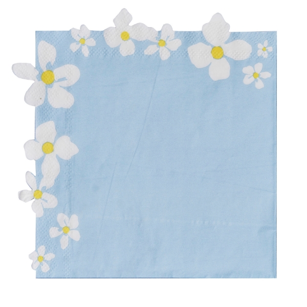 Picture of Paper napkins - Flowers (16pcs)