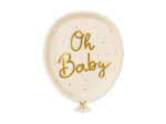 Picture of Dinner paper plates - Oh Baby balloon (6pcs)
