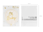 Picture of Dinner paper plates - Oh Baby balloon (6pcs)