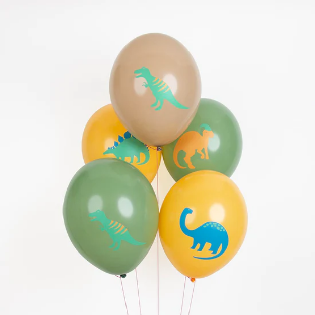Σετ μπαλόνια - Δεινόσαυροι jurassic (5τμχ)