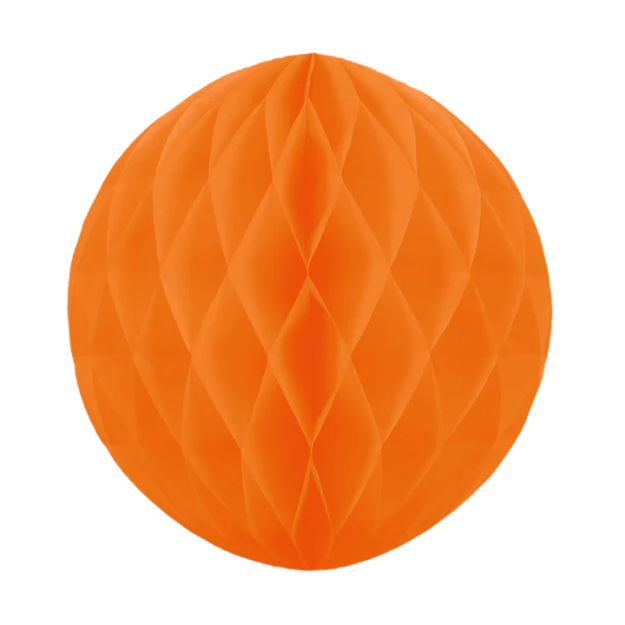 Picture of Ηoneycomb ball - Orange (10cm)