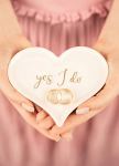 Picture of Wedding ring plate - Yes I do