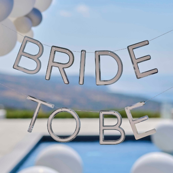 Picture of Bunting - Bride to be silver