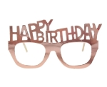 Picture of Fun Glasses- Happy Birthday rose gold (4pcs)