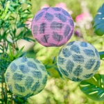 Picture of Hawaiian Palm Leaf Printed Hanging Lantern Decorations (set 3)