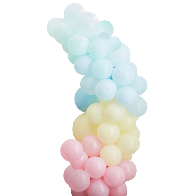 Picture of Balloon garland - Pastel