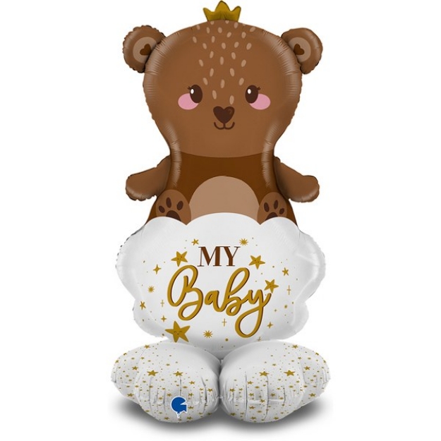 Picture of Foil Balloon Large - Baby bear