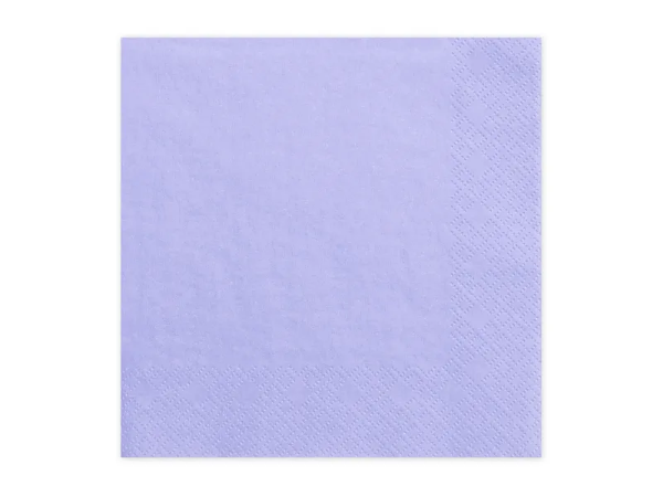 Picture of Paper napkins - Lilac (20pcs)
