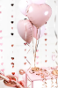 Picture of Heart Foil Balloon - Light pink