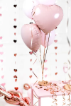 Picture of Heart Foil Balloon - Light pink