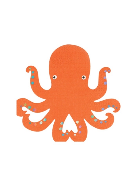 Picture of Paper napkins - Octopus (Meri Meri) (16pcs)