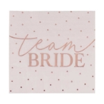 Picture of Paper napkins - Team Bride dots (16pcs)