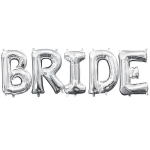 Picture of Foil Balloons Kit BRIDE silver ~1m
