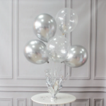 Picture of Latex balloons stand kit -Silver (~70-80cm)