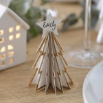Picture of Place cards - Christmas trees (6pcs)