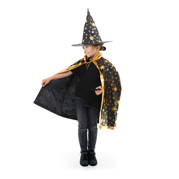 Picture of Dress up kit with stars (hat and cape)