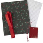 Picture of Wrapping kit - Wrapping paper, gift tags and ribbon