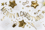 Picture of Gold Merry Christmas Bunting 