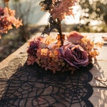 Picture of Table Runner - Spiderwebs