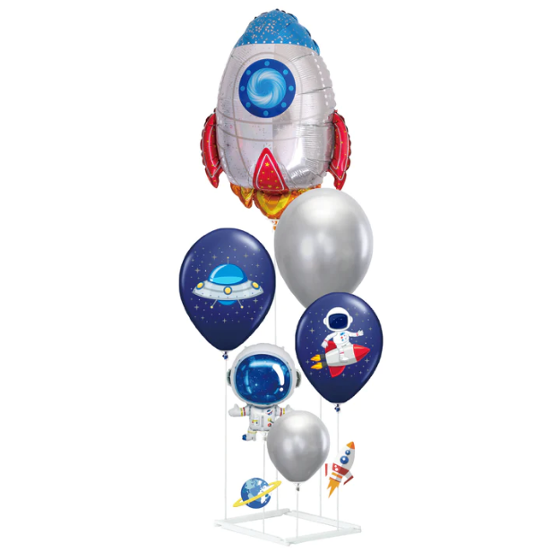 Picture of Balloon stand with 6 balloons - Space