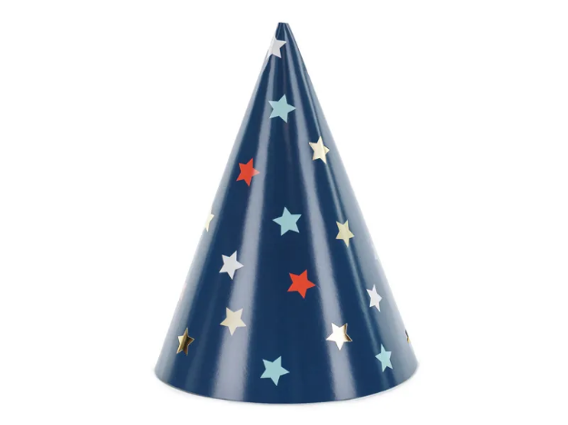 Picture of Paper Hats Stars, (6pcs)