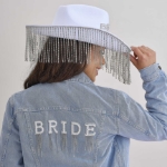 Picture of Bride stickers with embellished tassels