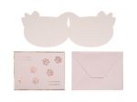 Picture of Party invitations with envelopes - Cat (6pcs)