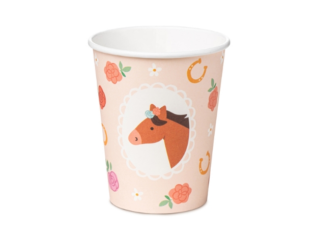 Picture of Paper cups - Horse (6pcs)