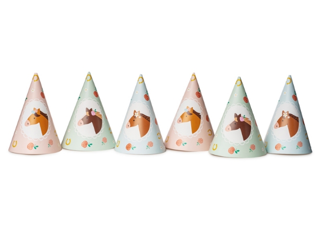 Picture of Paper hats - Horse (6pcs)