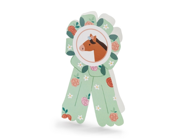 Picture of Party invitations with envelopes - Horse (6pcs)