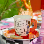 Picture of  Paper Cups & Saucers - Alice in Wonderland Bright (12pcs)