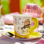 Picture of  Paper Cups & Saucers - Alice in Wonderland Bright (12pcs)