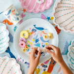 Picture of Dinner paper plates - Mermaids (8pcs)