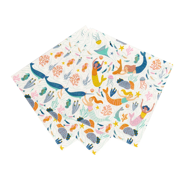 Picture of Paper Napkins -  Mermaids (20pcs)