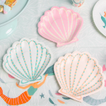 Picture of Side paper plates - Seashells (12pcs)