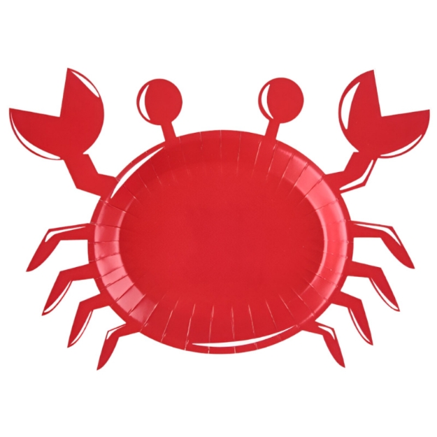 Picture of Side paper plates - Crab (10pcs)