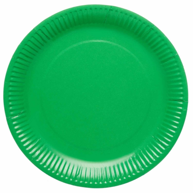 Picture of Paper plates - Green (8pcs)