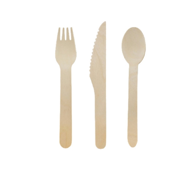 Picture of Wooden cutlery set (30pcs)