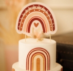 Picture of Cake topper - Boho rainbow 