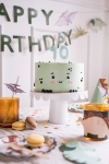 Picture of Birthday candle numeral 0, mint