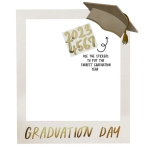 Picture of  Polaroid Sign - Graduation day