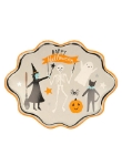 Picture of Dinner paper plates - Happy Halloween (Meri Meri) (8pcs)