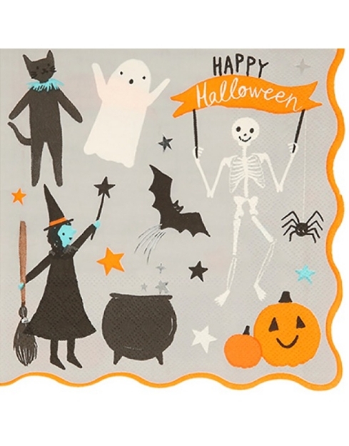 Picture of Paper napkins - Happy Halloween (Meri Meri) (16pcs)