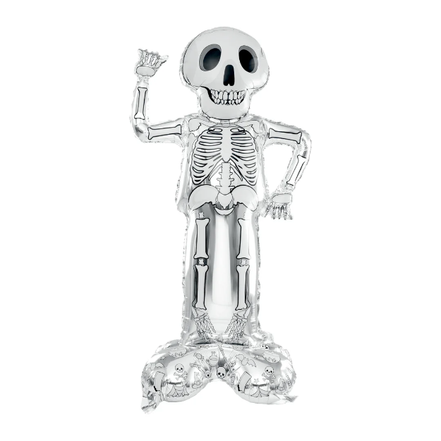 Picture of Standing foil balloon Halloween Skeleton