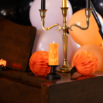 Picture of Candlestick with led candle - Halloween